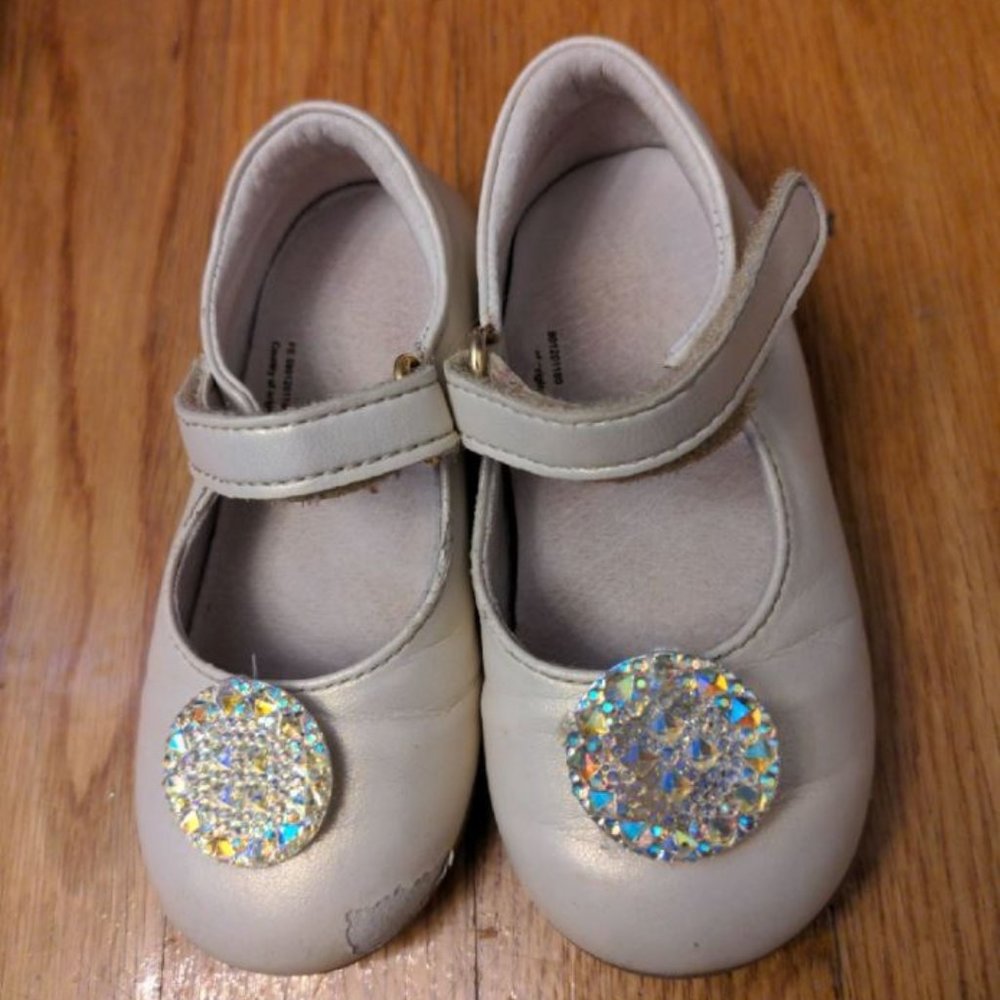 Naturino Falcotto Mary Jane Shoes Toddler Girls Prism size 22 EU size 6 US